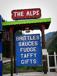 Alps Candy Shop Sign