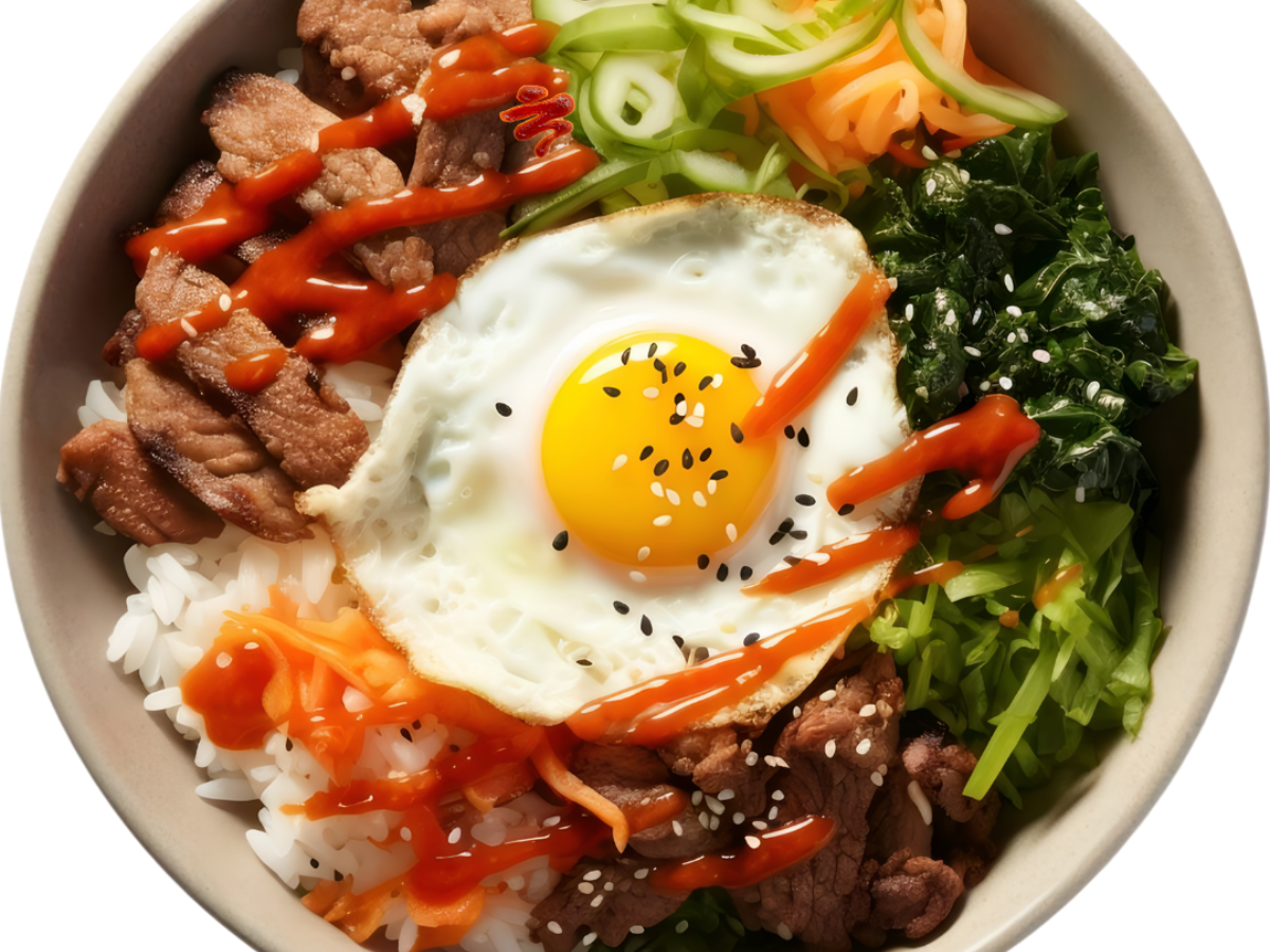 Bibimbap Bowl Asian'Q