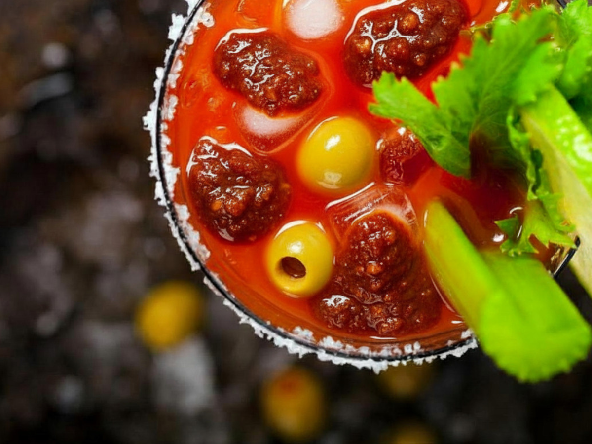 Dos Haches Bloody Mary 1200 x 900 px - Woodinville Sauce Co. Bloody Mary with Dos Haches Chili Sauce