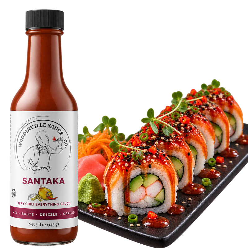 Santaka with sushi roll